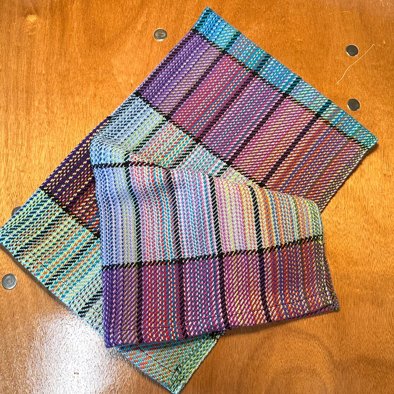 woven kitchen towels